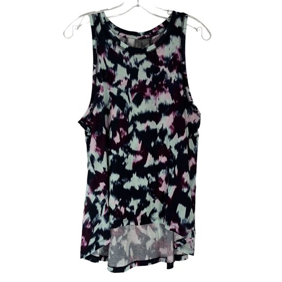 Sweaty Betty Tops - Sweaty Betty Easy Peazy Blue Flow Print Sustainable Vest Tank Top 8-10